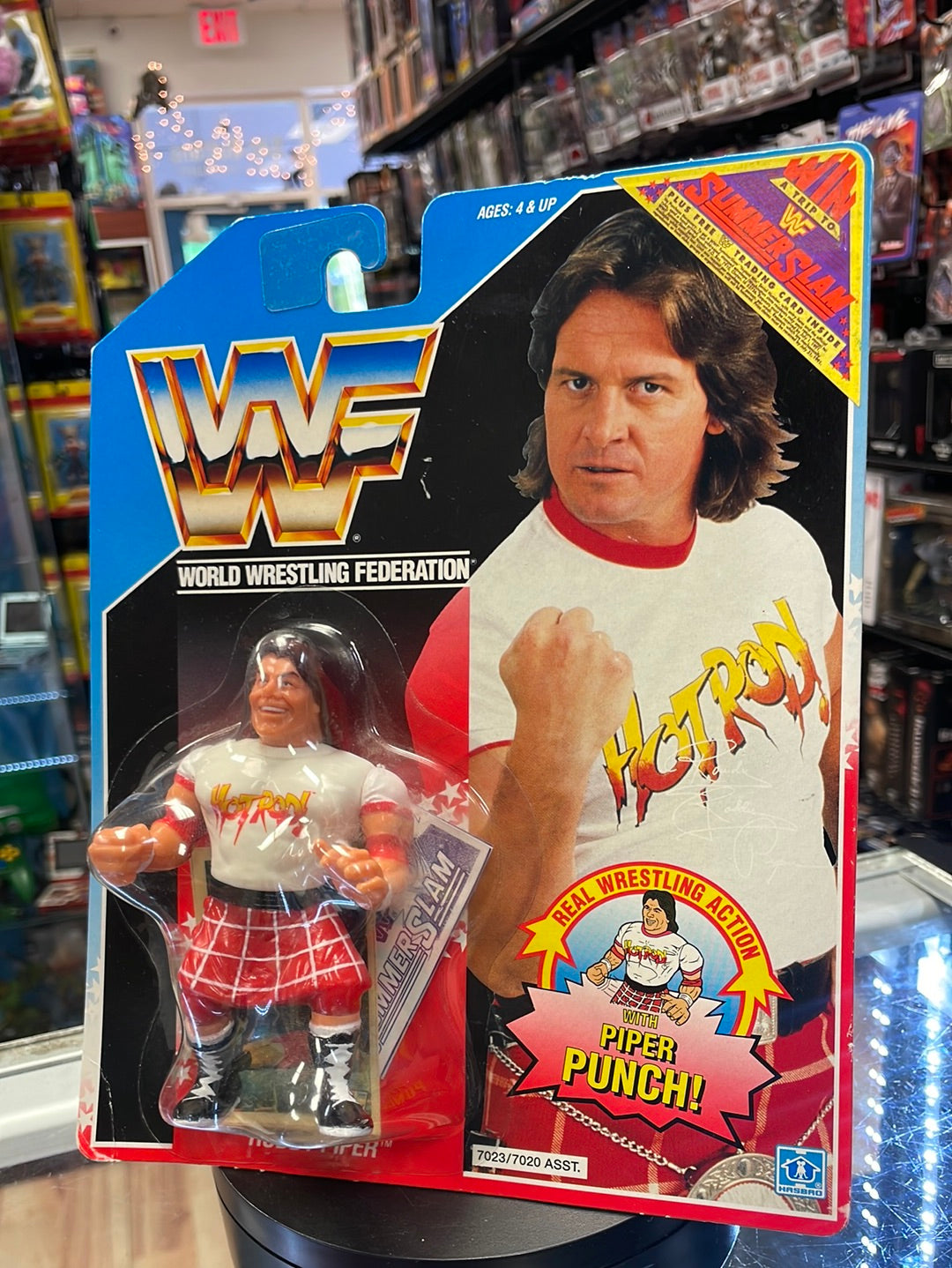 Summer Slam Roddy Piper (WWE WWF, Vintage Hasbro) product image 2, provided for visual reference and product detail review