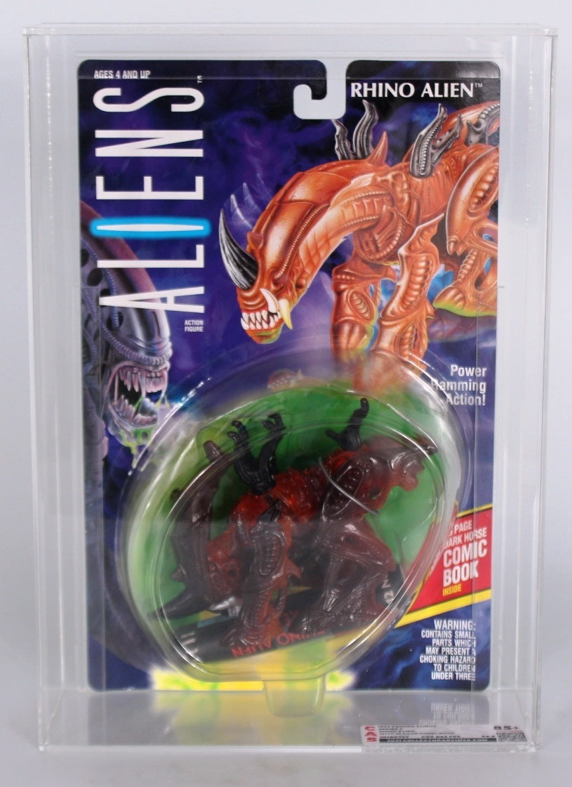 Rhino Alien (Aliens, Kenner) **CAS Graded 90/85/90 UC** product image 1, provided for visual reference and product detail