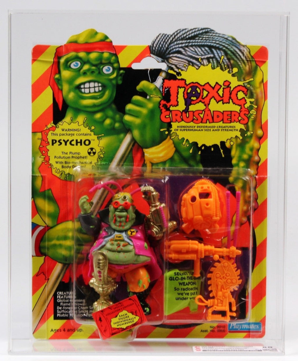 Psycho (Toxic Crusaders, Playmates) **CAS Graded 80/80/90** product image 3, provided for visual reference and product