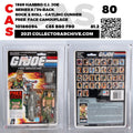 Rock & Roll w/Camo (GI Joe, Hasbro) **CAS Graded 80** product image 1, provided for visual reference and product detail