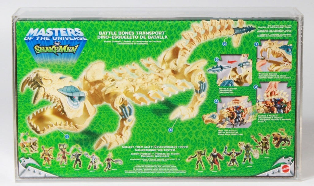 Battlebones Transport (MOTU 200x, Mattel) **CAS Graded 90+ Uncirculated** product image 4, provided for visual reference and