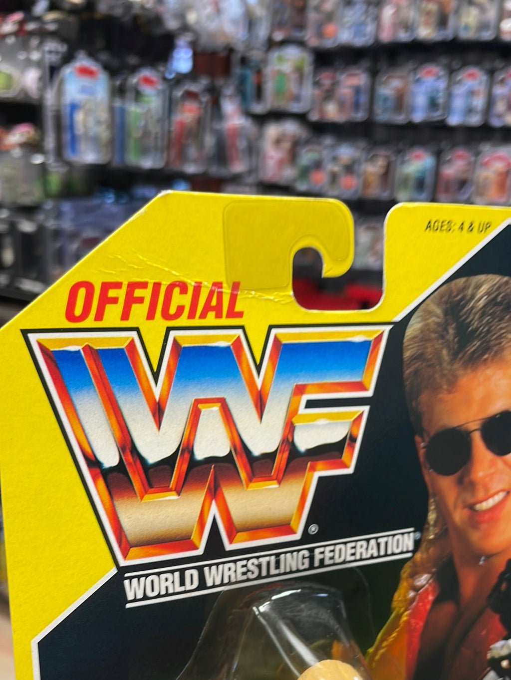 Shawn Michaels Series 7 (WWE WWF, Vintage Hasbro)**American Card** product image 3, provided for visual reference and
