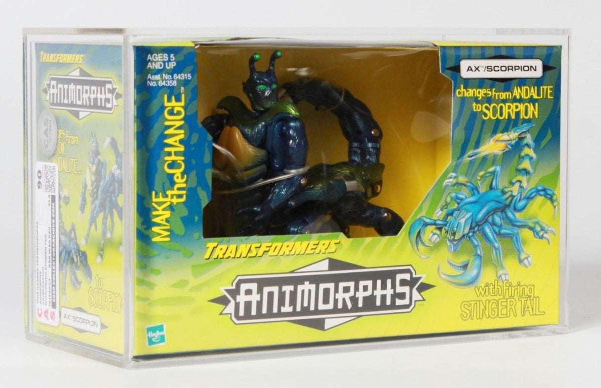 Ax/Scorpion (Transformers Animorphs, Hasbro) **CAS 90/90/90 UC** product image 1, provided for visual reference and product