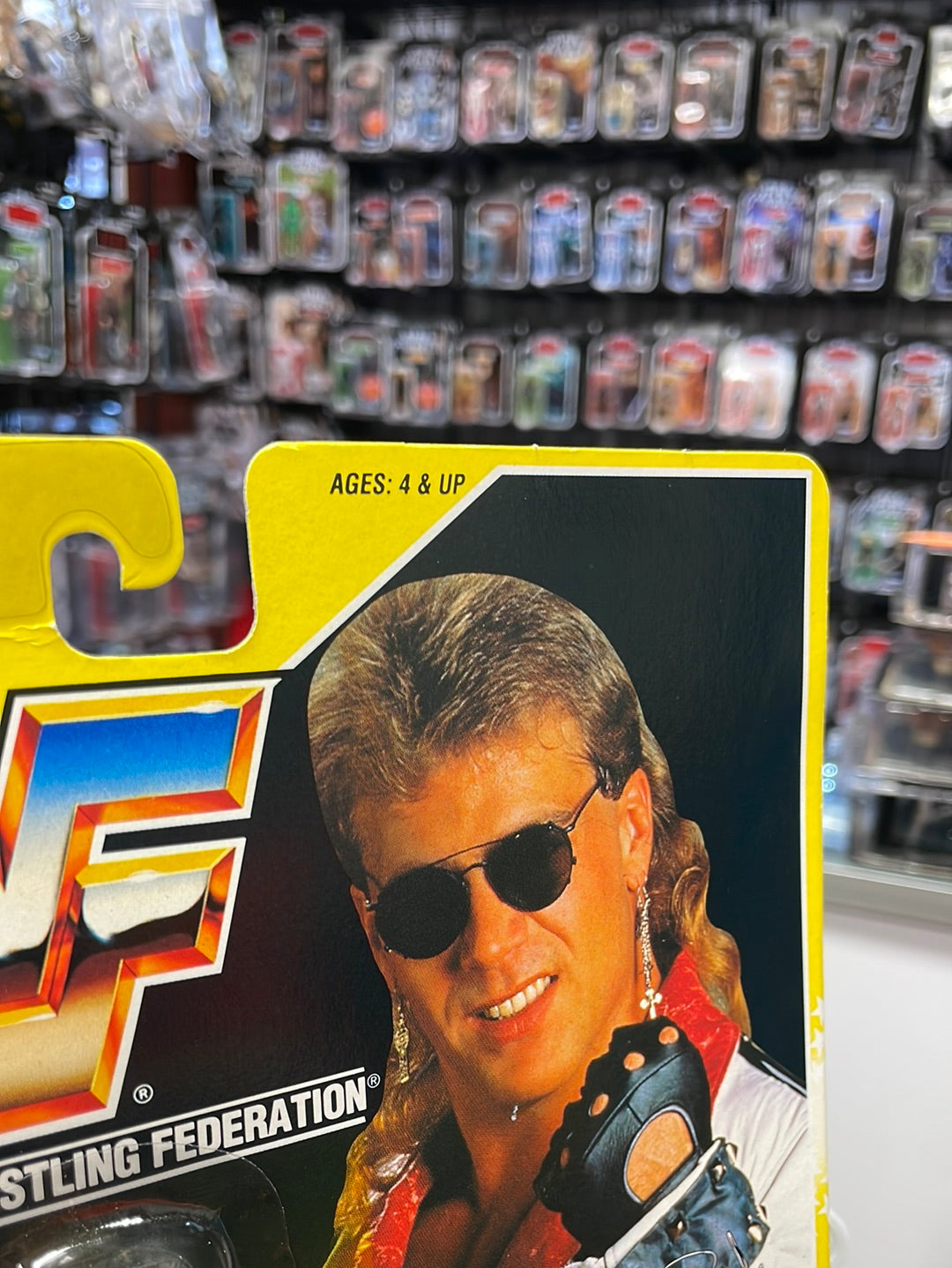 Shawn Michaels Series 7 (WWE WWF, Vintage Hasbro)**American Card** product image 4, provided for visual reference and