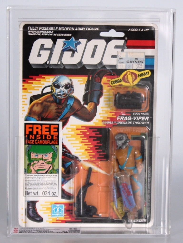 Frag Viper w/ Camo (GI Joe, Hasbro) **CAS Graded 80** product image 2, provided for visual reference and product detail