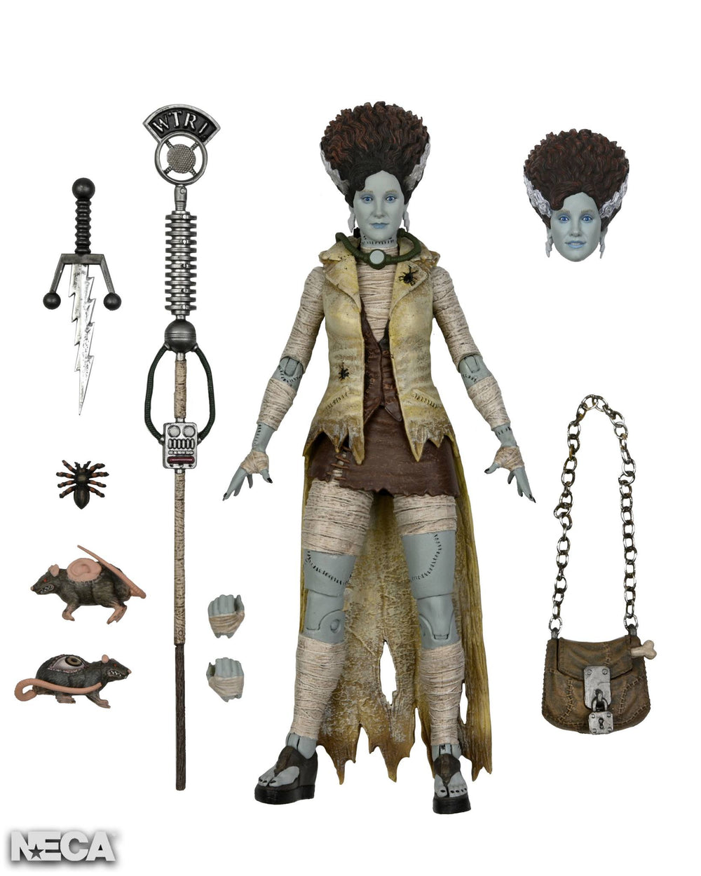 April O’Neil as the bride of Frankenstein (NECA, TMNT)
