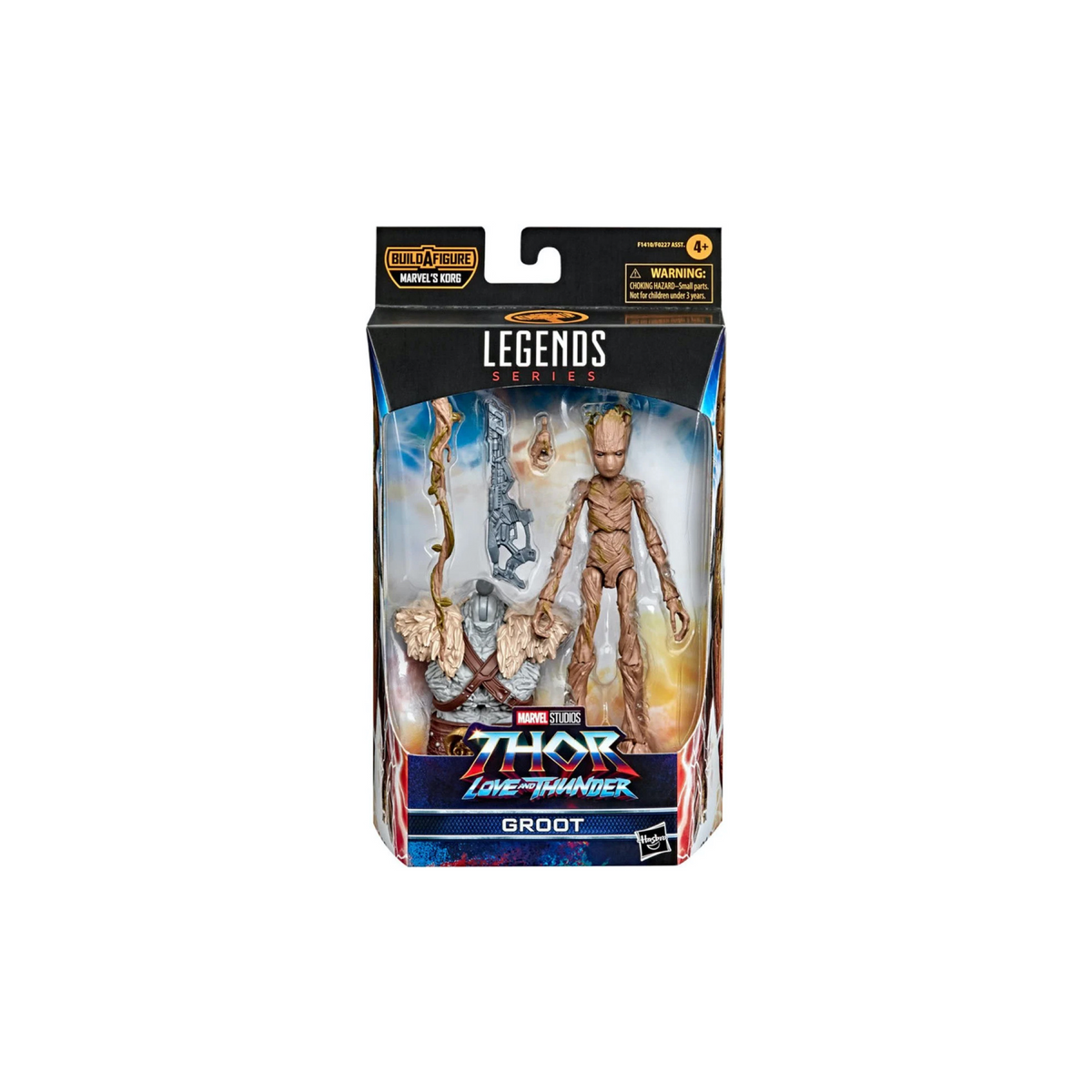 Groot BAF Korg (Marvel Legends, Hasbro) product image 1, provided for visual reference and product detail review