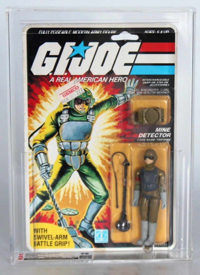 Trip Wire 1983 32 Back (GI Joe, Hasbro) **CAS Graded 75+** product image 2, provided for visual reference and product detail