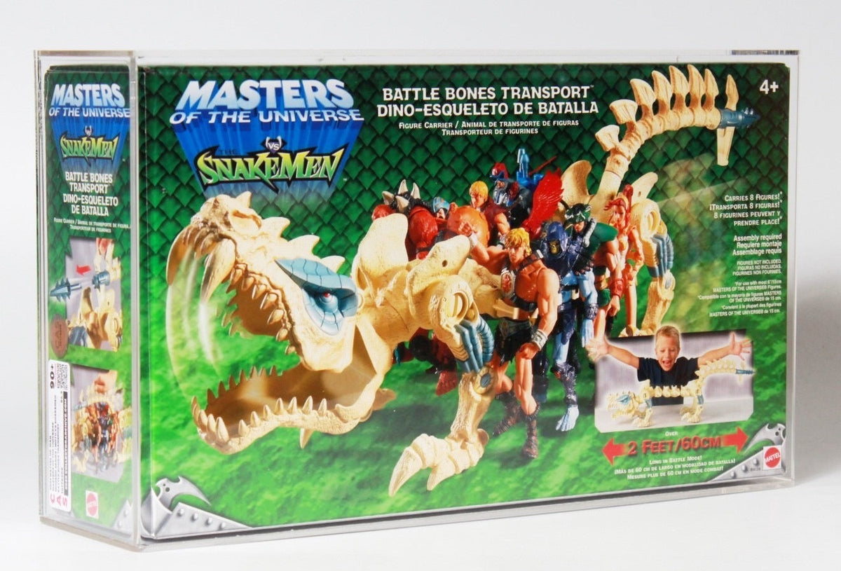 Battlebones Transport (MOTU 200x, Mattel) **CAS Graded 90+ Uncirculated** product image 1, provided for visual reference and