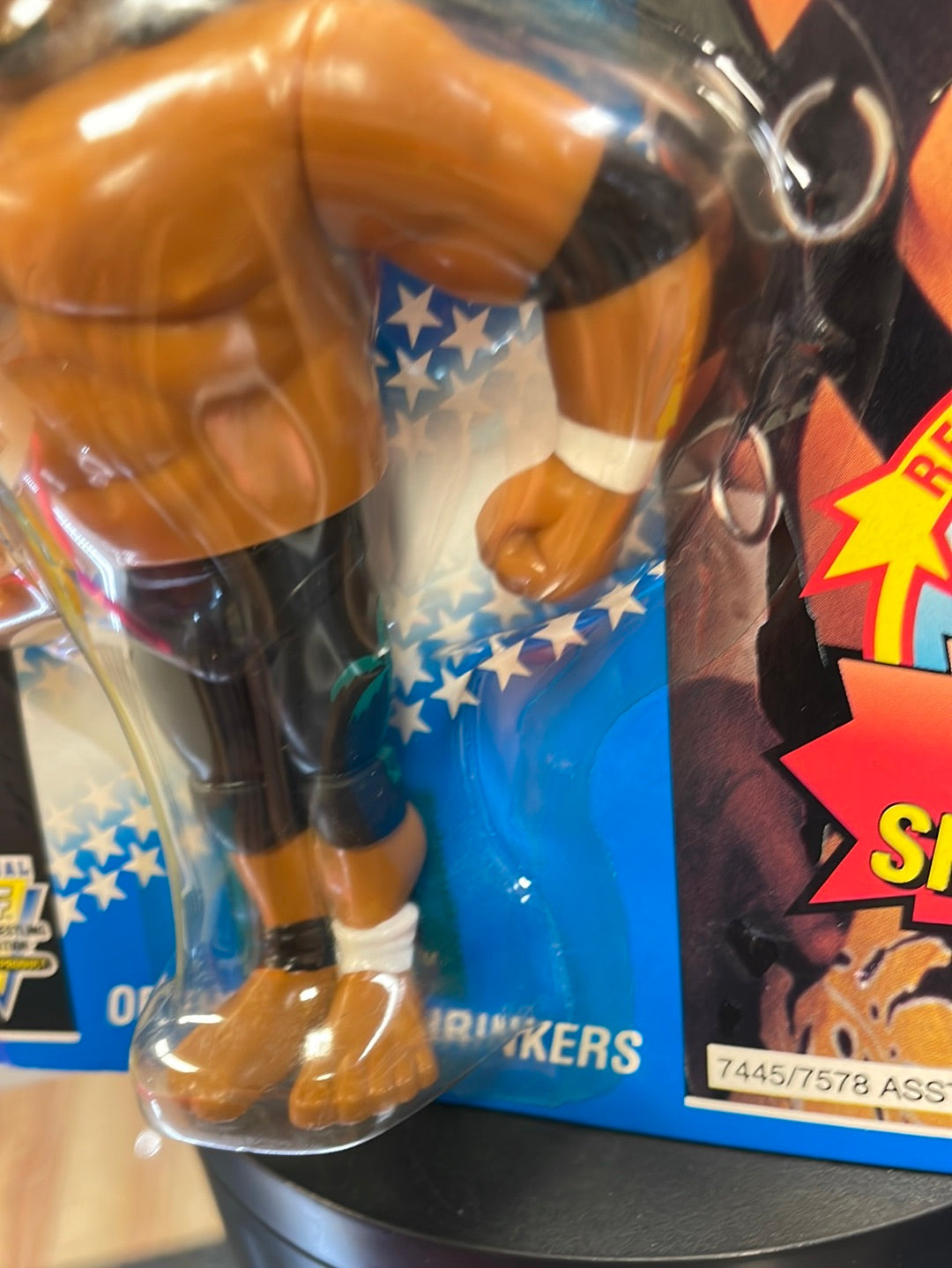 Samu of the Headshrinkers (WWE WWF, Vintage Hasbro)**American Card** product image 9, provided for visual reference and