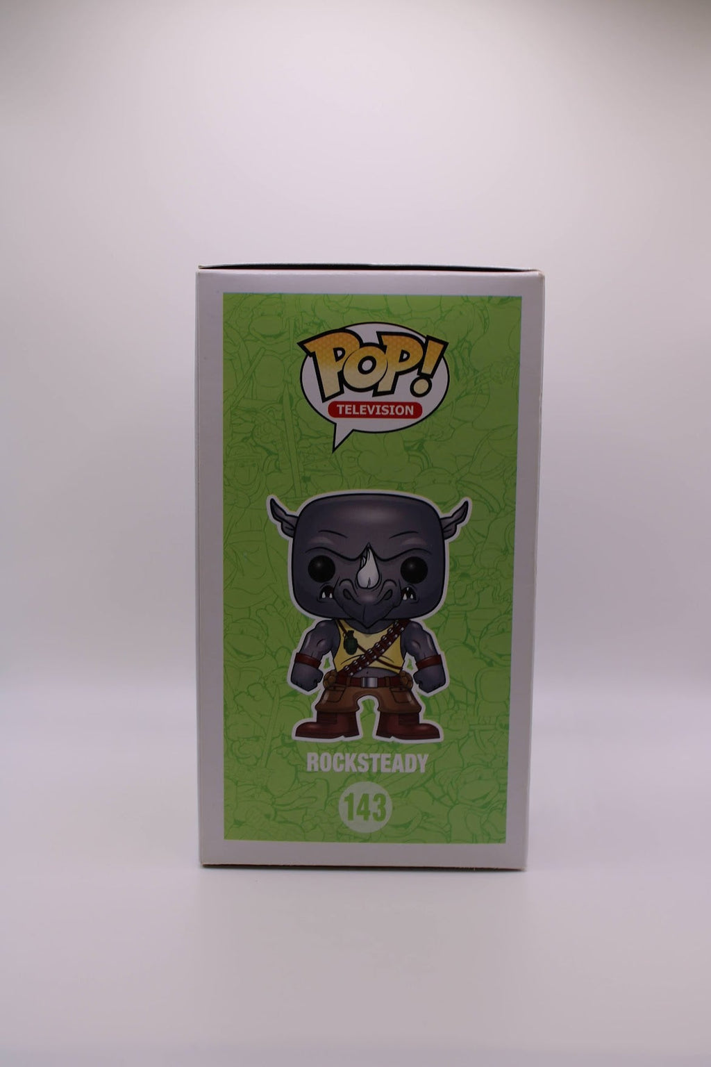 Cam Clark signed Rocksteady (Funko Pop, TMNT) **JSA Authenticated* product image 3, provided for visual reference and