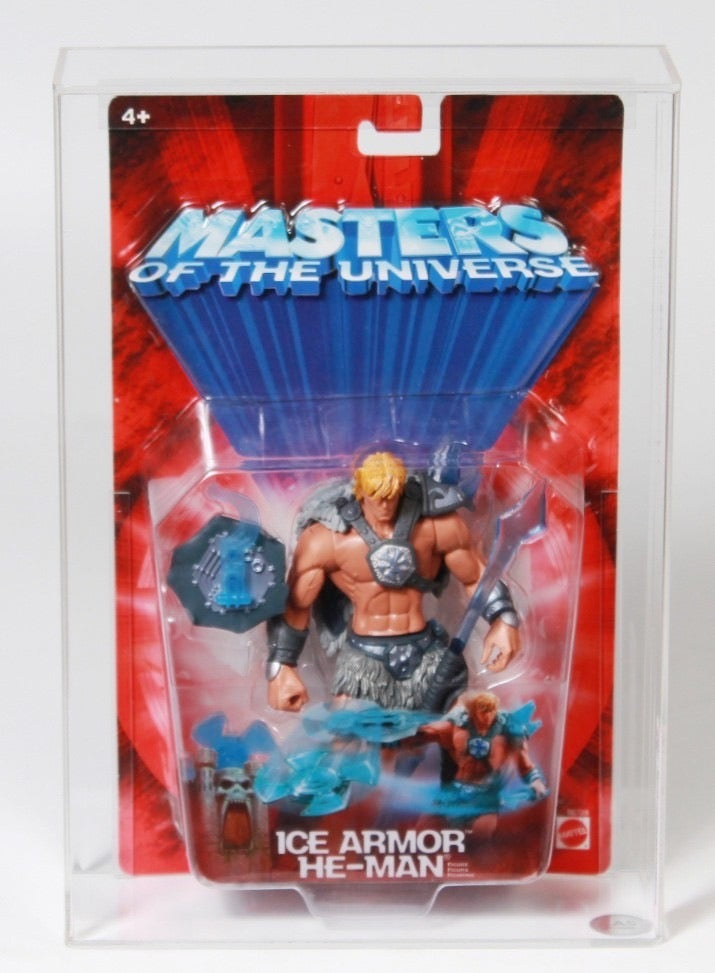 Ice Armor He-Man (MOTU 200x, Mattel) **CAS Graded 85/85/90 UC** product image 2, provided for visual reference and product