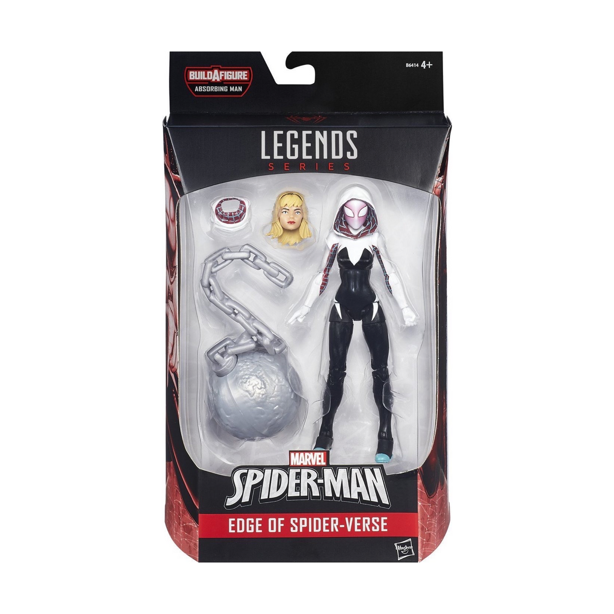 Spiderverse Spider Gwen BAF Absorbing Man (Marvel Legends, Hasbro) product image 1, provided for visual reference and
