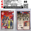 Cobra Officer Soldier 1986 (GI Joe, Takara) **CAS Graded 85** product image 1, provided for visual reference and product