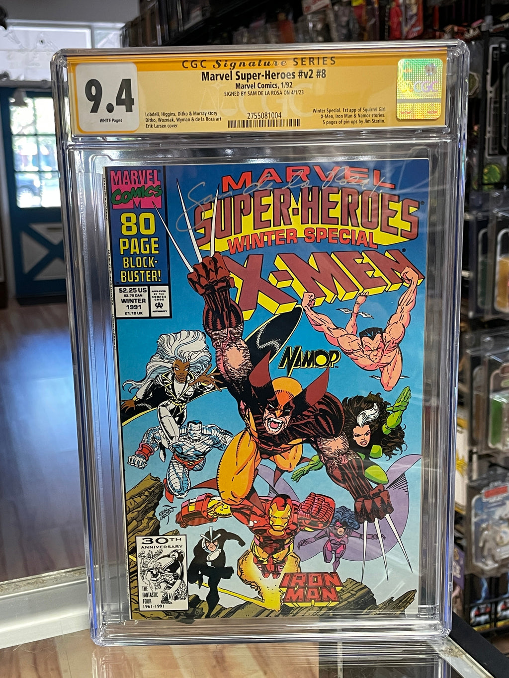 Marvel Winter Special 1991 (CGC 9.4 Signature Series, 1st Squirrel Girl) Sam De La Rosa product image 3, provided for visual