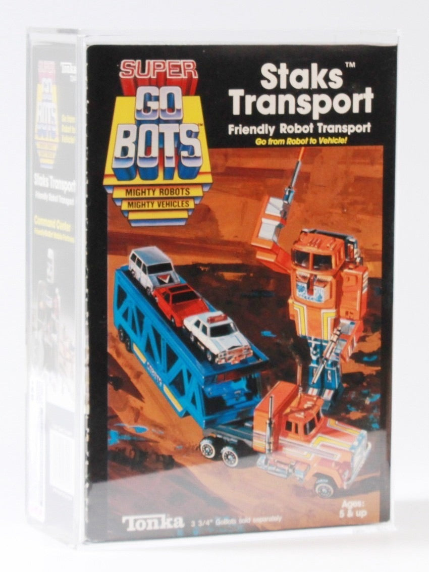 Staks Transport (Super GoBots, Tonka) **CAS Graded 85+** product image 2, provided for visual reference and product detail