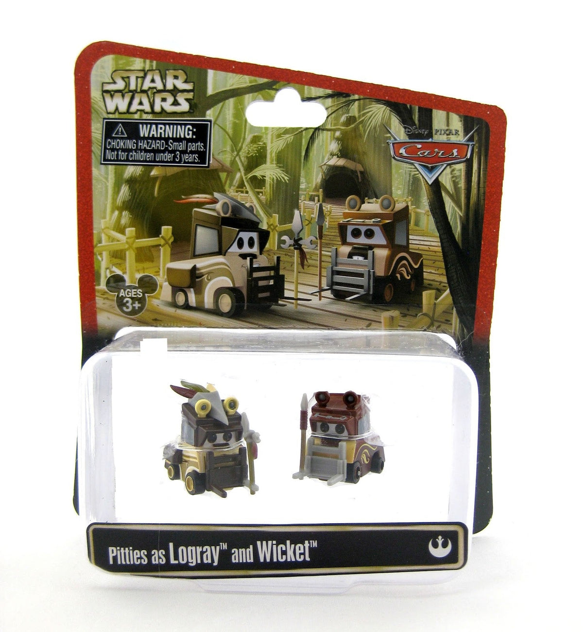 Pitties as Logray & Wicket (Pixar Cars, Mattel) product image 1, provided for visual reference and product detail review