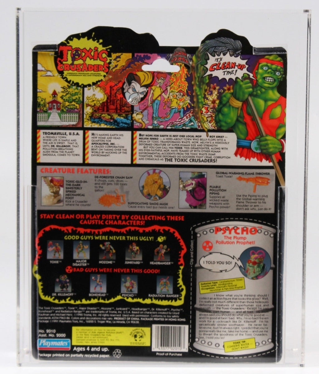 Psycho (Toxic Crusaders, Playmates) **CAS Graded 80/80/90** product image 2, provided for visual reference and product