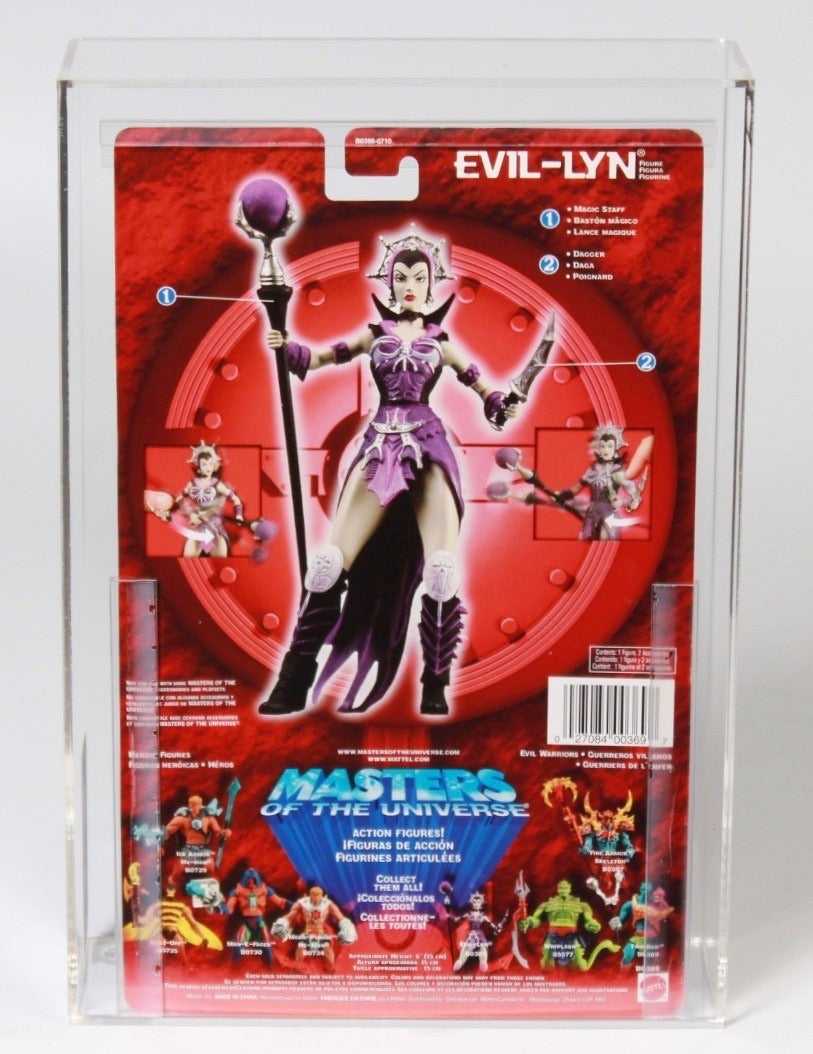 Evil Lyn (MOTU 200x, Mattel) **CAS Graded 80/90/95 UC** product image 2, provided for visual reference and product detail