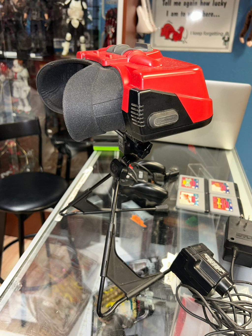 Virtual Boy Complete with Games (Nintendo, Video Game) Tested Working product image 5, provided for visual reference and