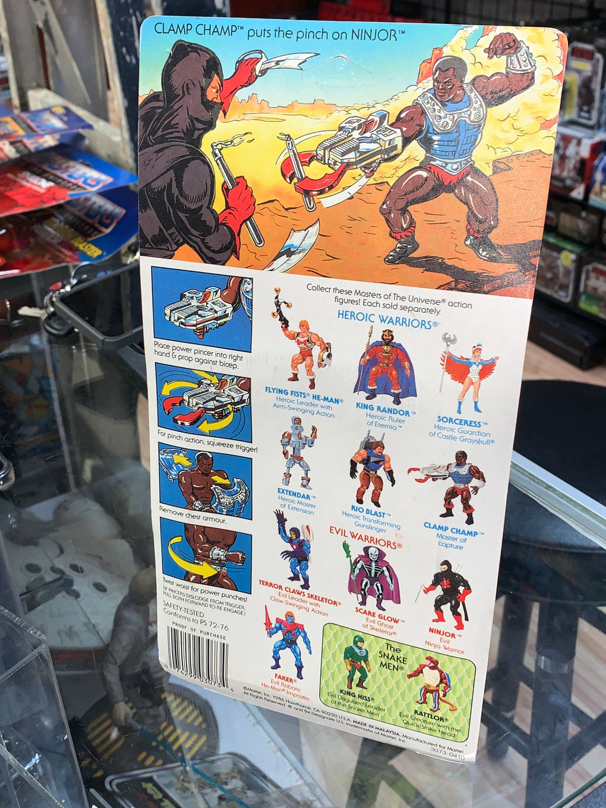 Clamp Champ (Vintage MOTU Masters of The Universe, Mattel) product image 12, provided for visual reference and product
