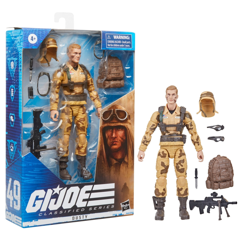 Dusty #49 (GI Joe Classified, Hasbro) product image 1, provided for visual reference and product detail review