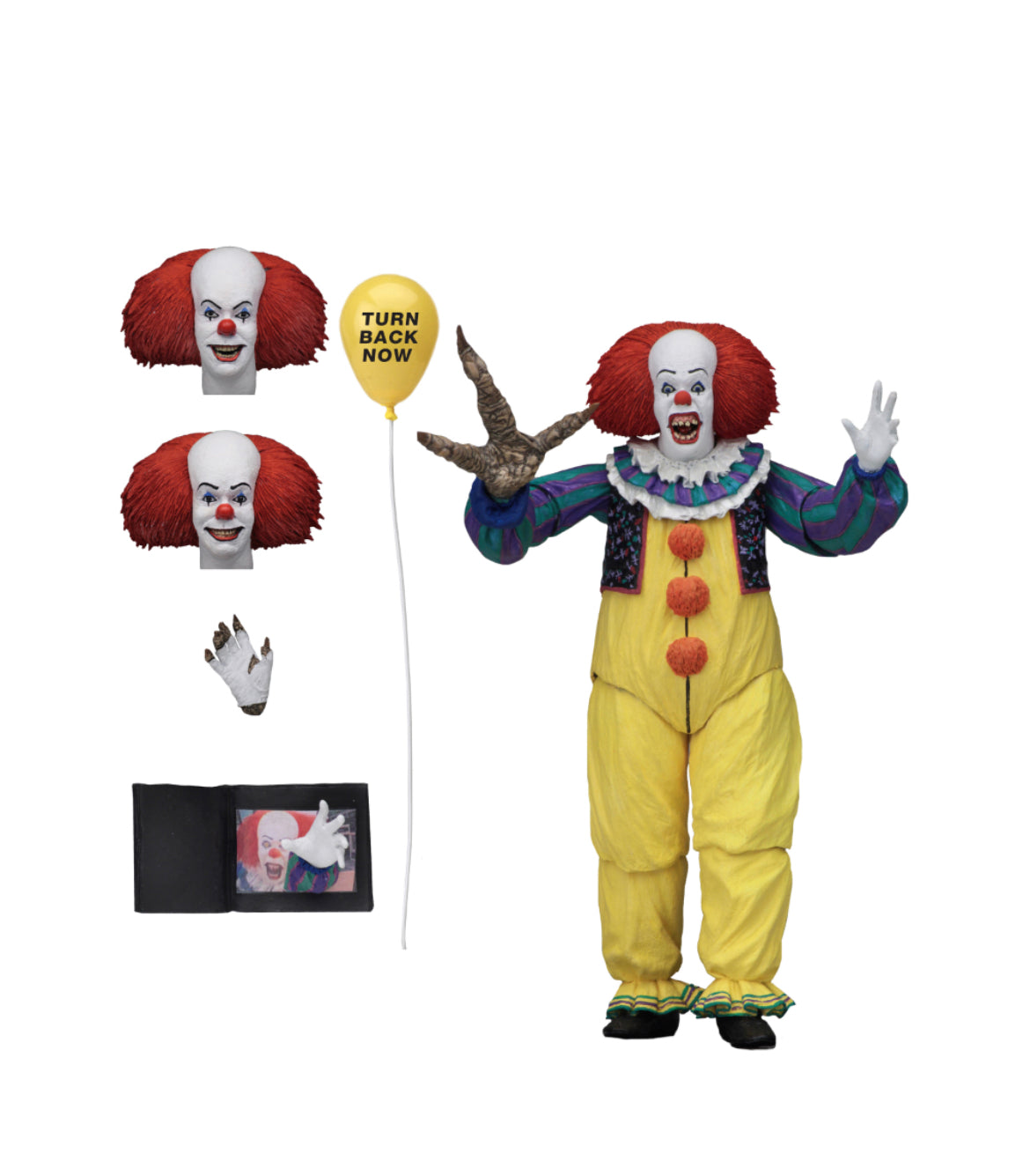 Pennywise 1990 Ultimate (It the Movie, Neca) product image 1, provided for visual reference and product detail review