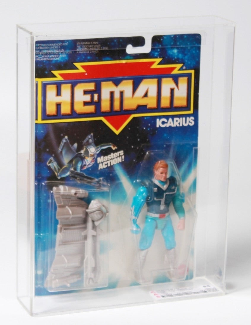 Icarius (New Adventures of Heman, MOTU) **CAS Graded 85,85,85** product image 1, provided for visual reference and product