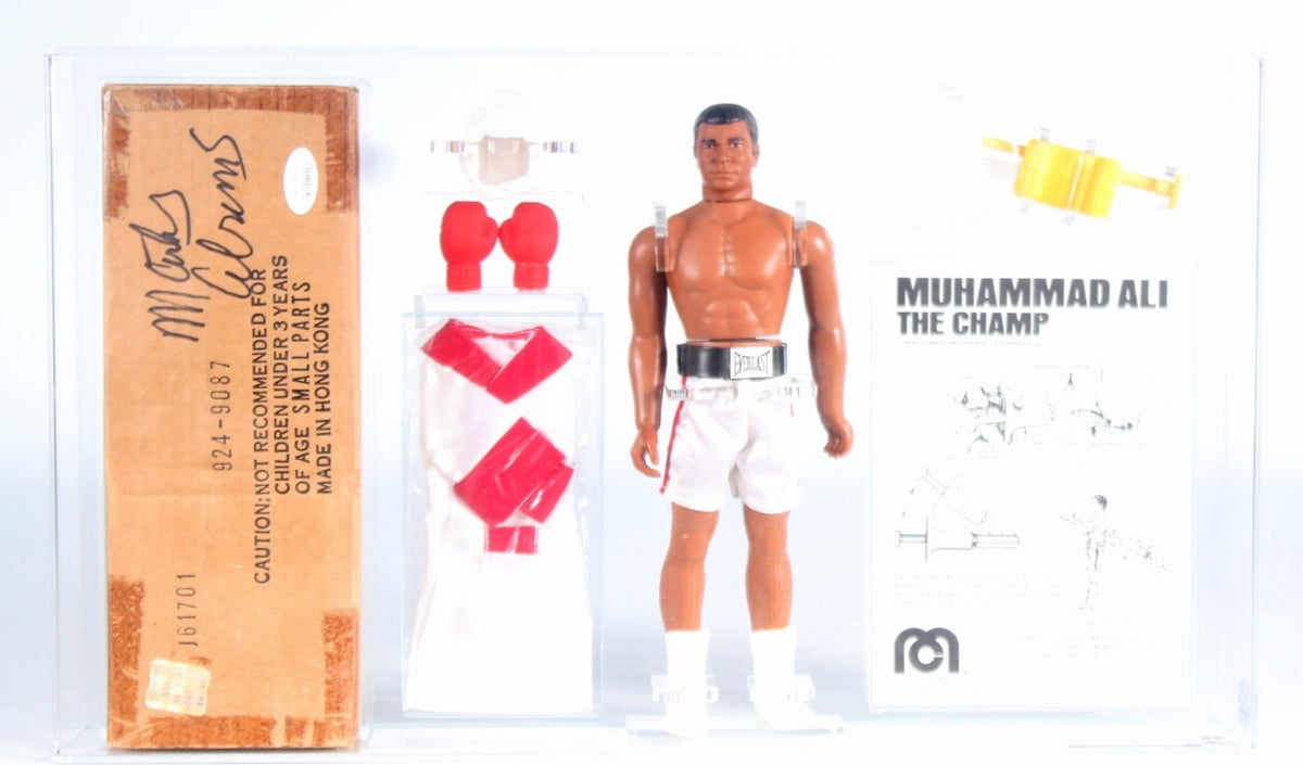 Muhammad Ali Signed by Marty Abrams (Mego, JC Penny) **CAS JSA Graded 85** product image 1, provided for visual reference