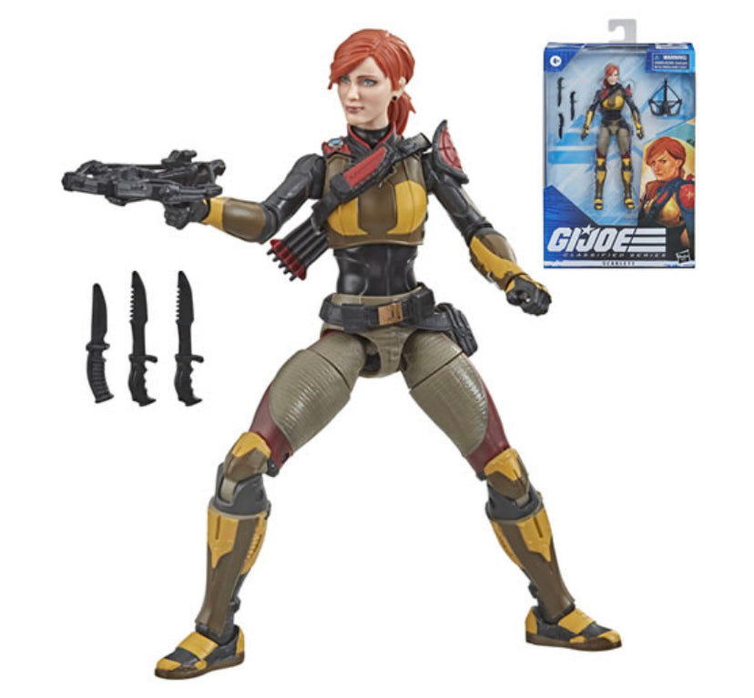 Field Variant Scarlett #05-v2 (GI Joe Classified, Hasbro) product image 1, provided for visual reference and product detail