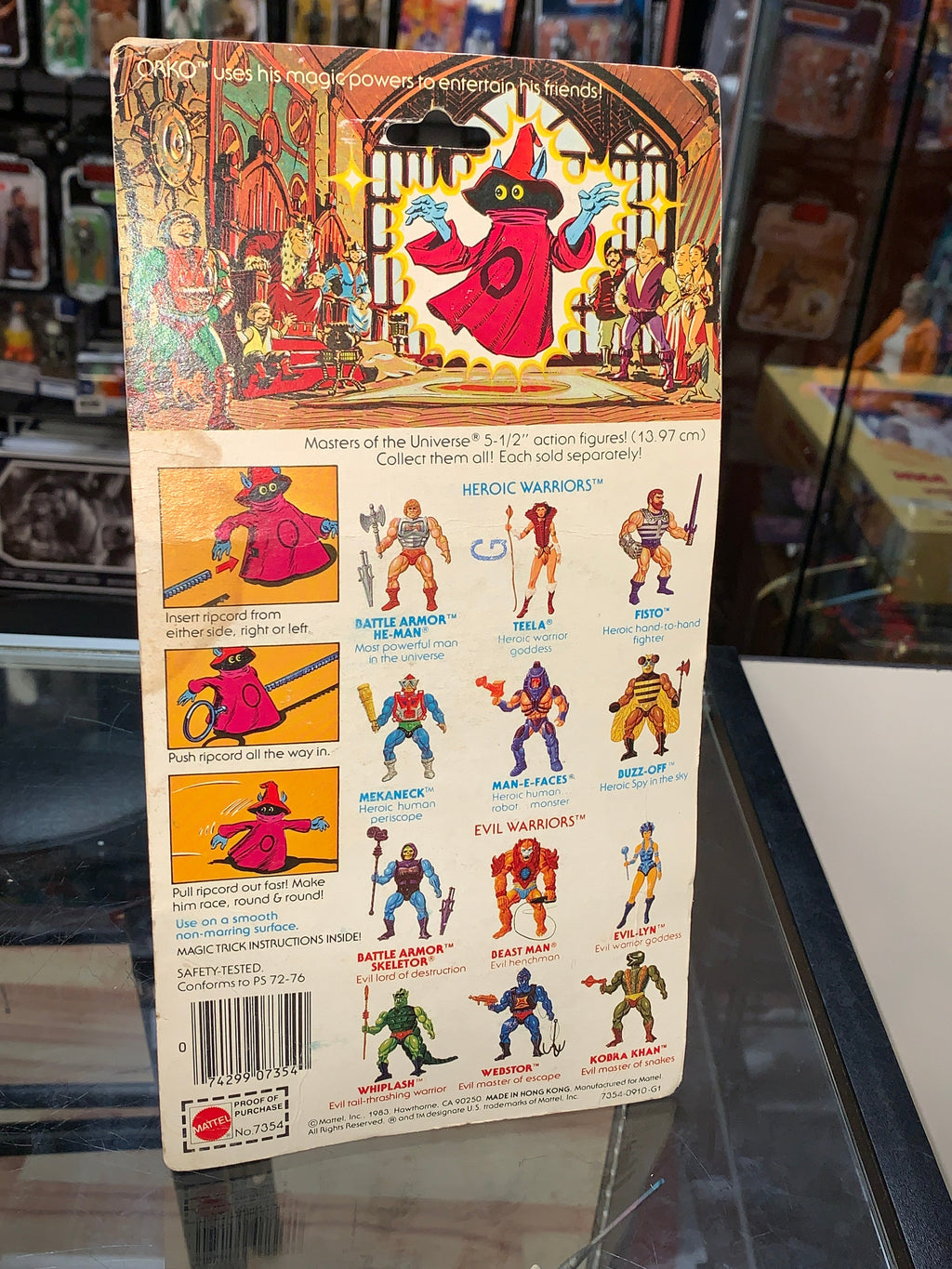 Oroko 12 Back Hong Kong (Vintage MOTU Masters of The Universe, Mattel) product image 9, provided for visual reference and
