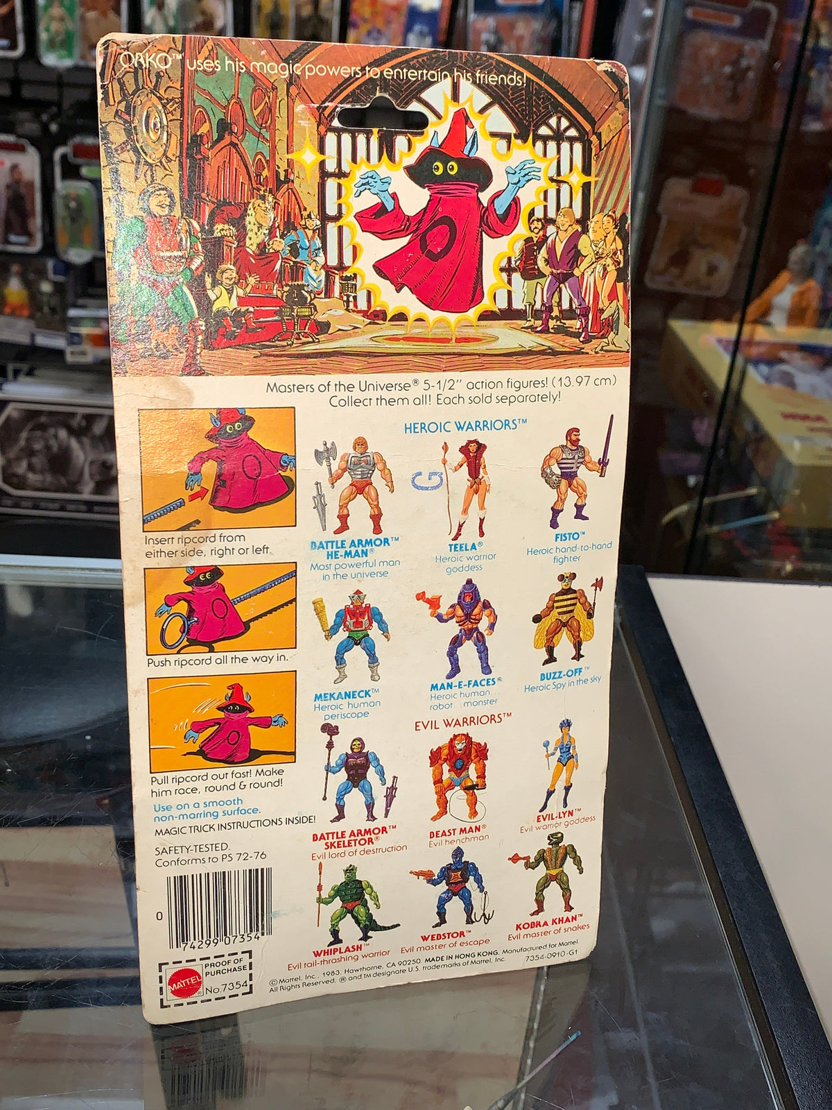 Oroko 12 Back Hong Kong (Vintage MOTU Masters of The Universe, Mattel) product image 9, provided for visual reference and
