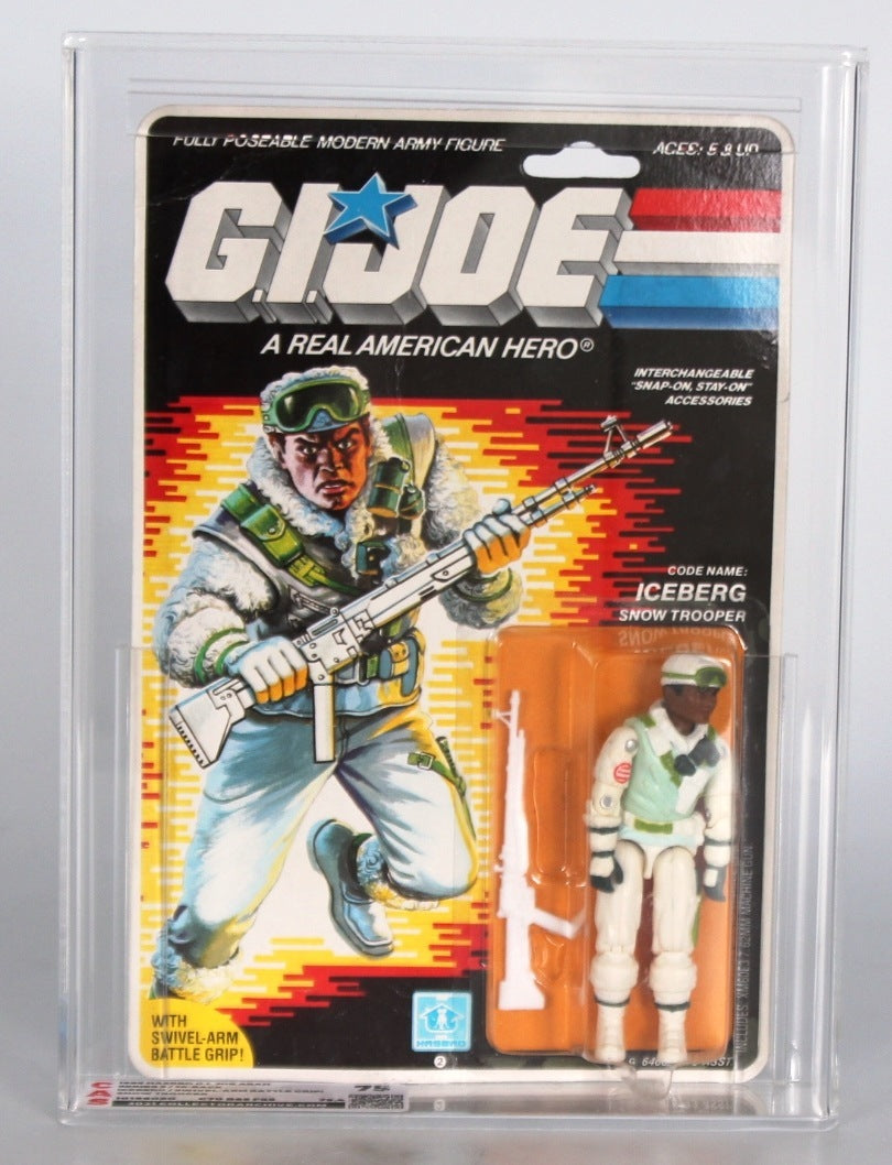 Iceberg Snow Trooper (GI Joe, Hasbro) **CAS Graded 75** product image 2, provided for visual reference and product detail