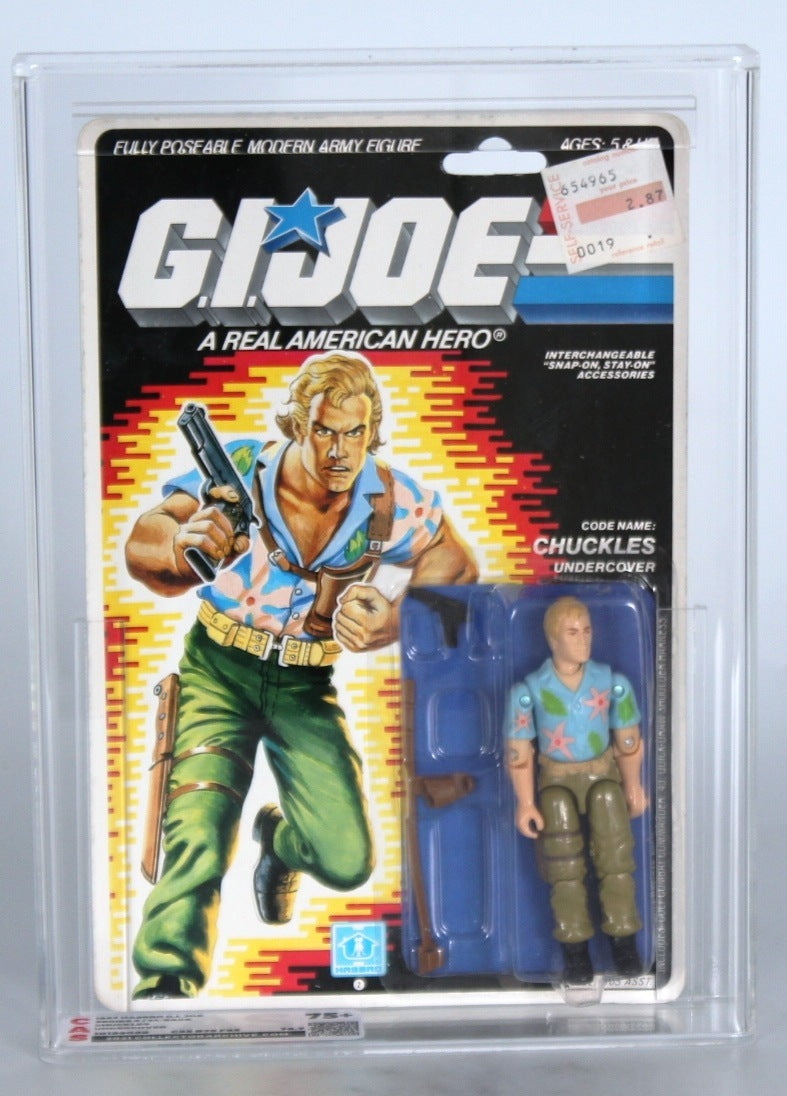 Chuckles (GI Joe, Hasbro ) **CAS Graded 75+** product image 2, provided for visual reference and product detail review