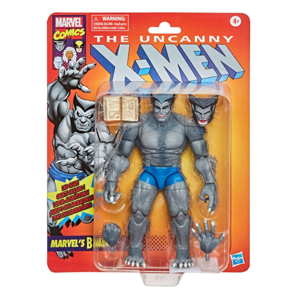 Uncanny Retro: Grey Beast (Marvel Legends, Hasbro) product image 1, provided for visual reference and product detail review