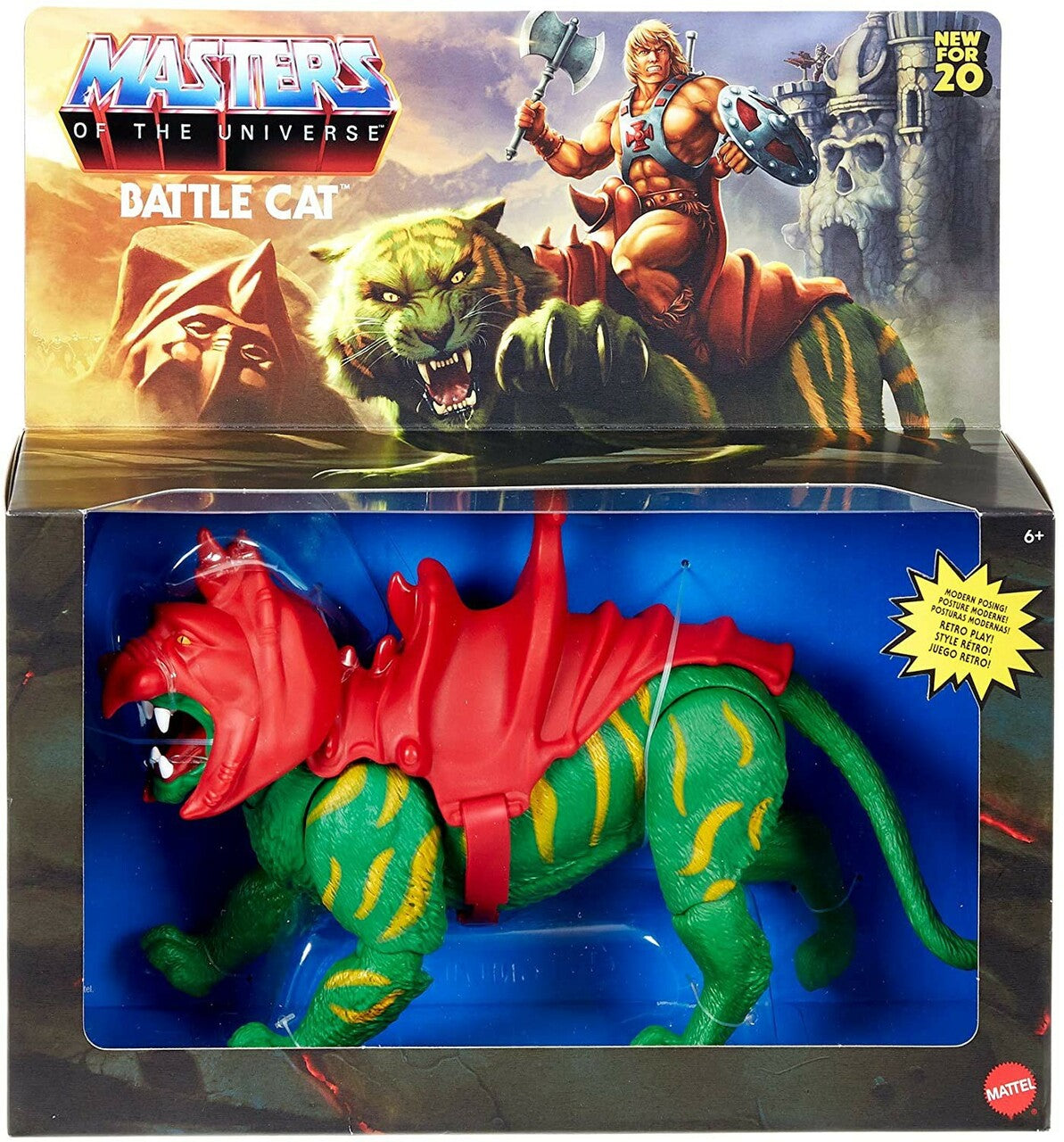 Battle Cat (MOTU Origins, Mattel) product image 1, provided for visual reference and product detail review