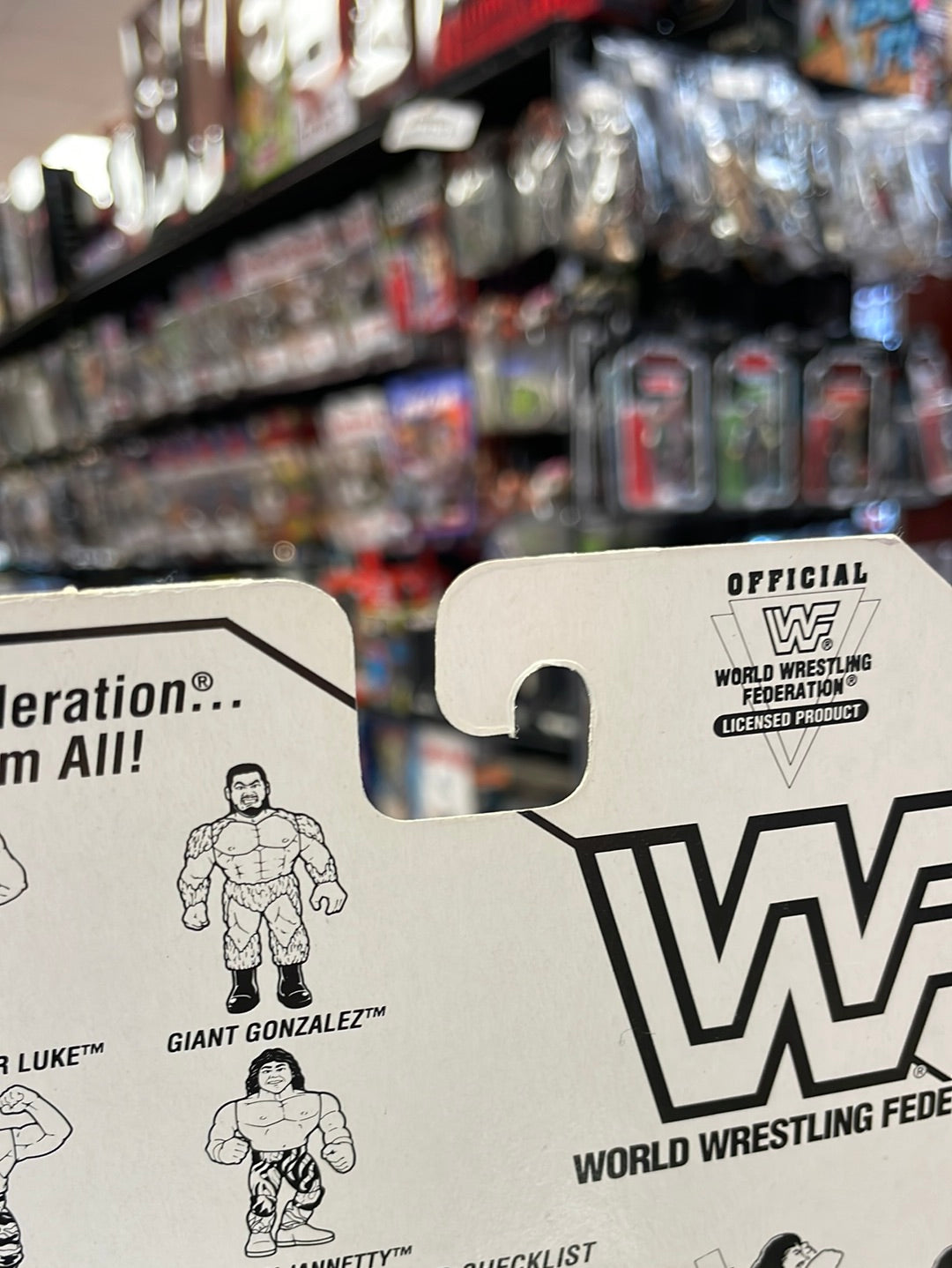 Samu of the Headshrinkers (WWE WWF, Vintage Hasbro)**American Card** product image 11, provided for visual reference and