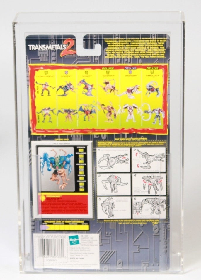 Scarem (Transformers Beastwars, Transmetal) **CAS Graded 90/90/95 UC** product image 2, provided for visual reference and