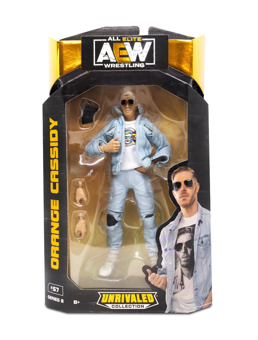 Orange Cassidy #67 (Jazware Unrivaled, AEW All Elite Wrestling) product image 1, provided for visual reference and product