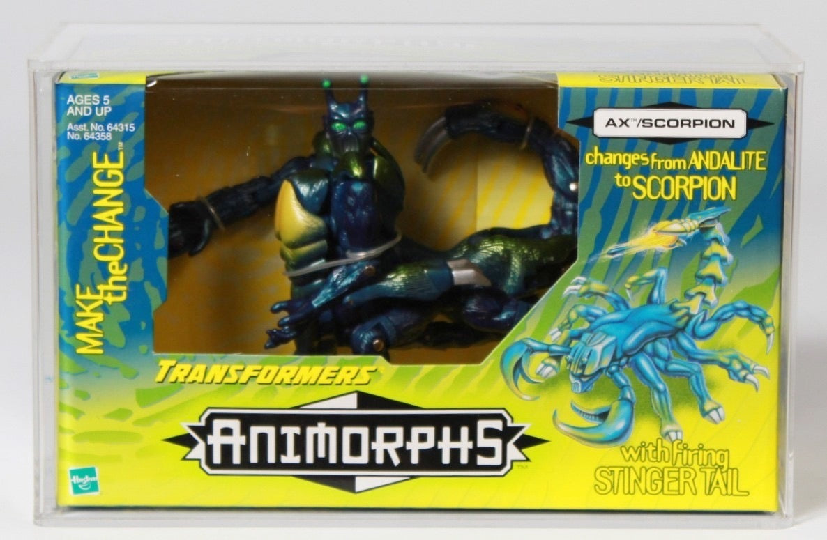 Ax/Scorpion (Transformers Animorphs, Hasbro) **CAS 90/90/90 UC** product image 2, provided for visual reference and product