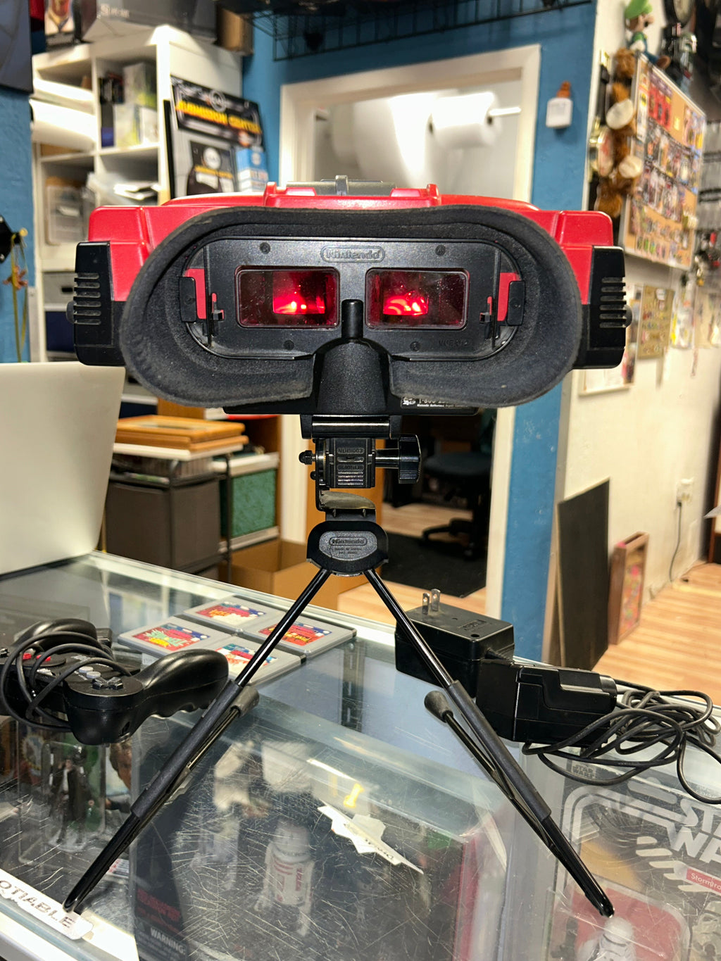 Virtual Boy Complete with Games (Nintendo, Video Game) Tested Working product image 4, provided for visual reference and