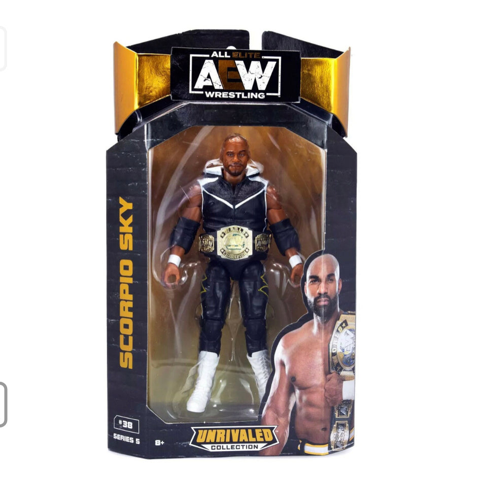 Scorpio Sky (Jazware, AEW Unrivaled) product image 1, provided for visual reference and product detail review