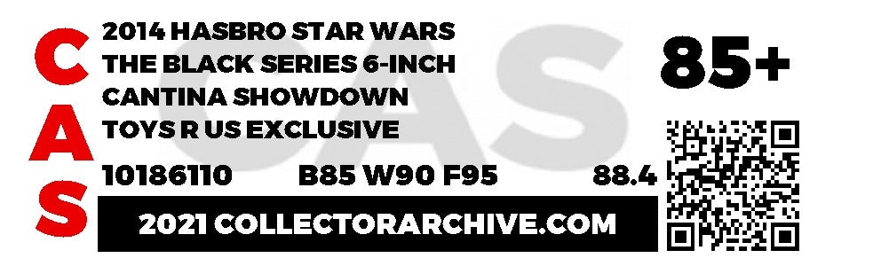 Cantina Showdown (Star Wars, Black Series) **CAS Graded 85+** product image 2, provided for visual reference and product