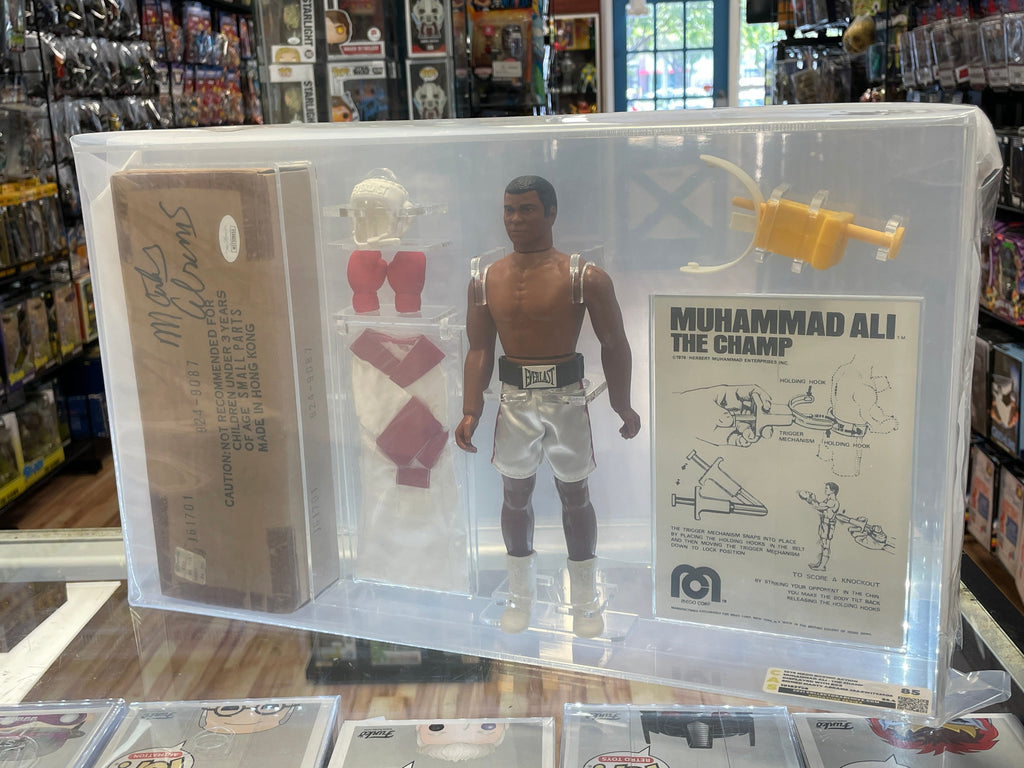 Muhammad Ali Signed by Marty Abrams (Mego, JC Penny) **CAS JSA Graded 85** product image 6, provided for visual reference