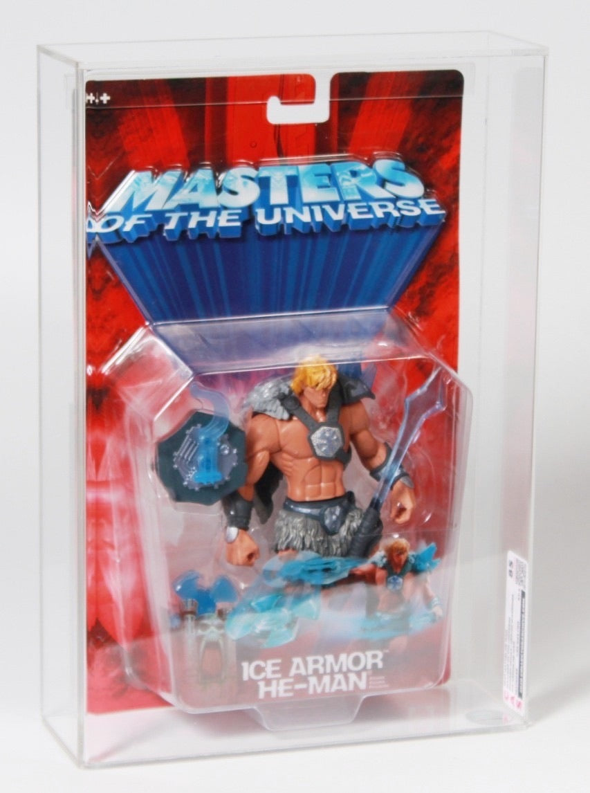 Ice Armor He-Man (MOTU 200x, Mattel) **CAS Graded 85/85/90 UC** product image 1, provided for visual reference and product