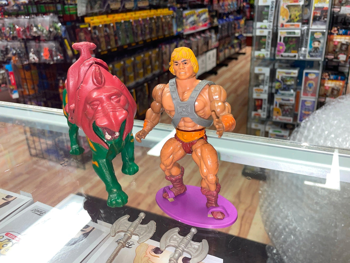 Heman w/ BattleCat (MOTU Masters of the Universe, TopToys) **US Seller** product image 2, provided for visual reference and