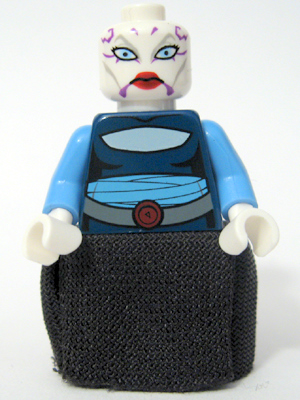 Asajj Ventress - Dark Blue Torso product image 1, provided for visual reference and product detail review