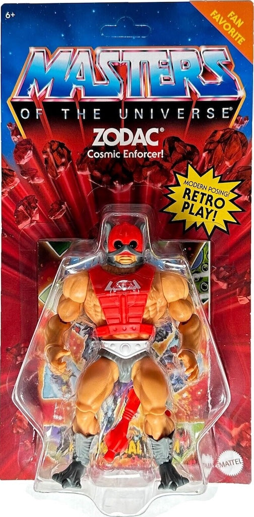 Zodac Fan Favorite (MOTU Origins, Mattel) SEALED product image 1, provided for visual reference and product detail review